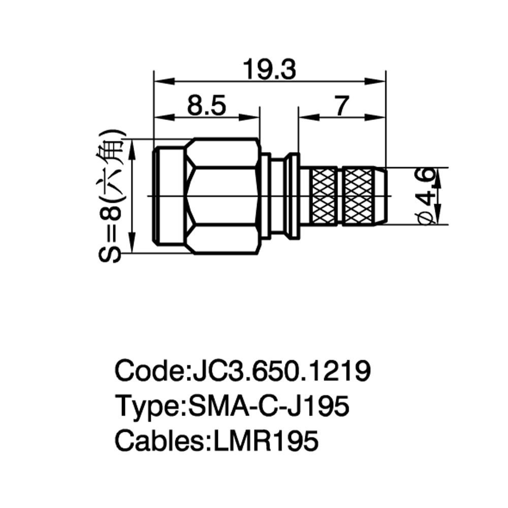 JC3.650.1219 SMA-C-J195