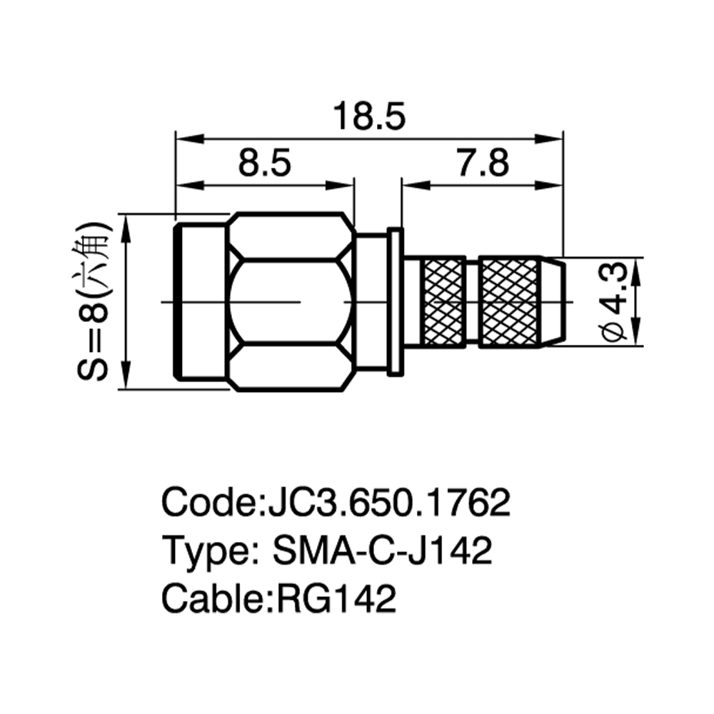 JC3.650.1762 SMA-C-J142