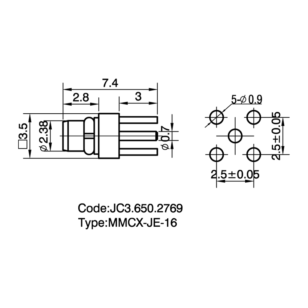 JC3.650.2769 MMCX-JE-16
