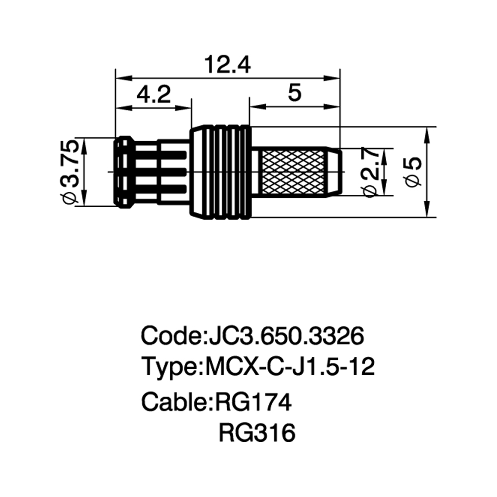 JC650.3326 MCX-C-J1.5-12