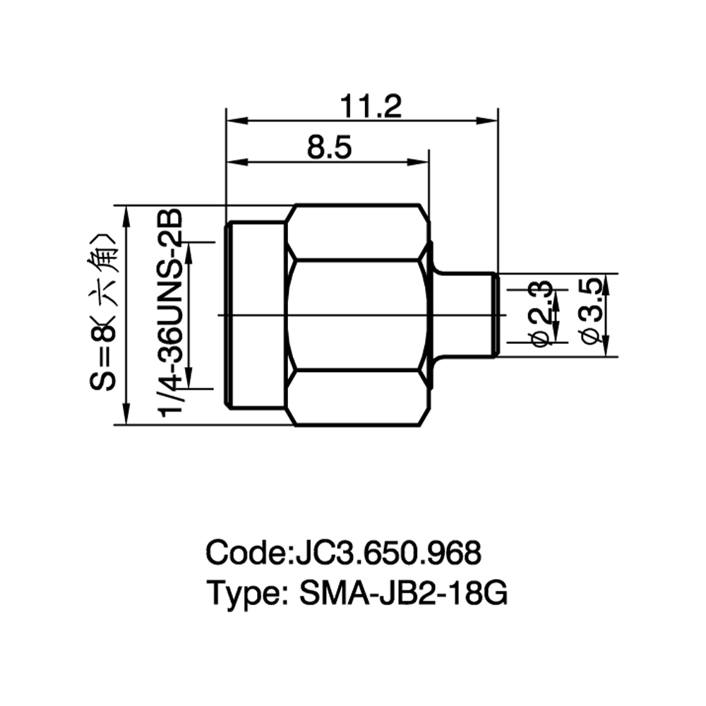 JC3.650.968 SMA-JB2-18G
