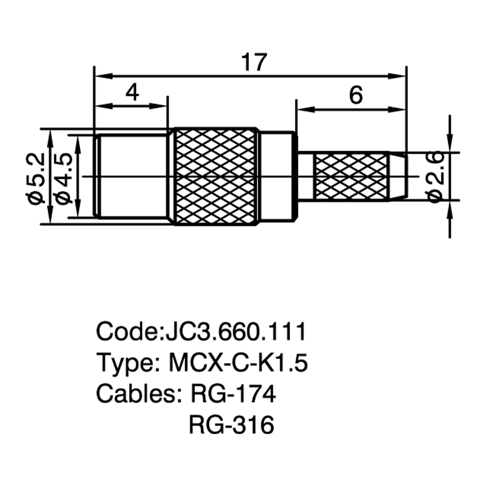 JC3.660.111 MCX-C-K1.5