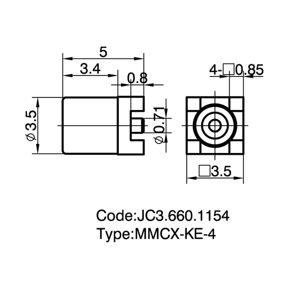 JC3.660.1154 MMCX-KE-4