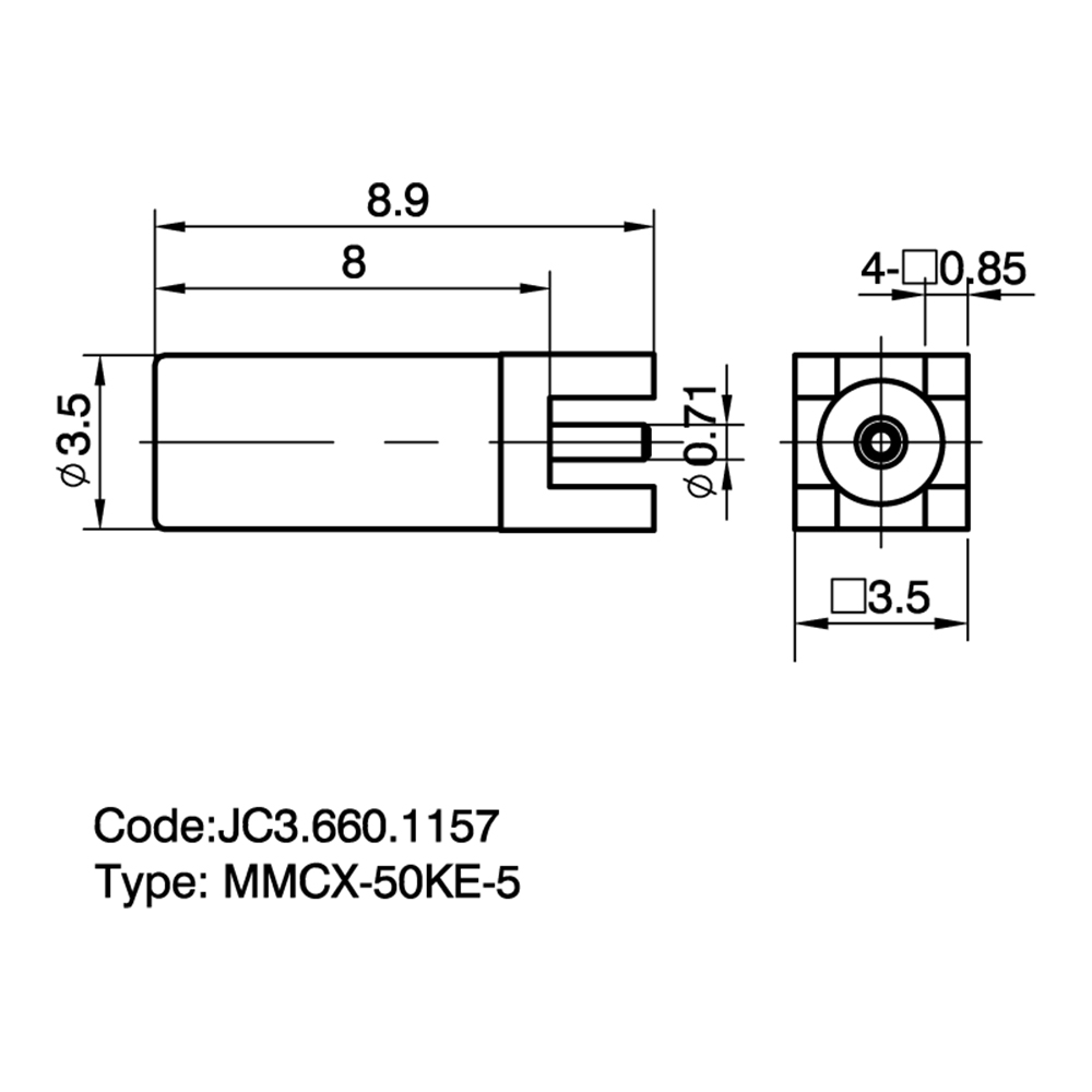 JC3.660.1157 MMCX-KE-5