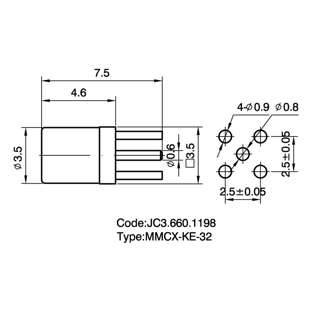 JC3.660.1198 MMCX-KE-32