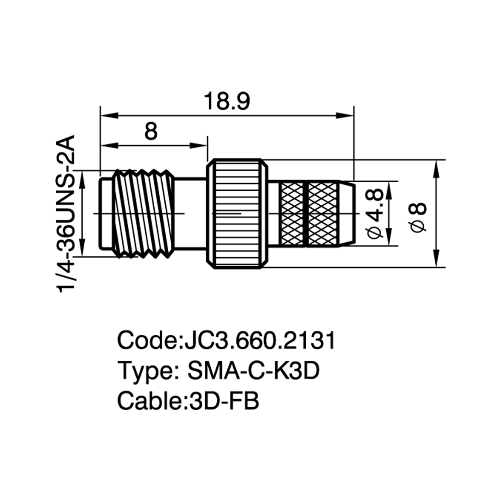 JC3.660.2131 SMA-C-K3D