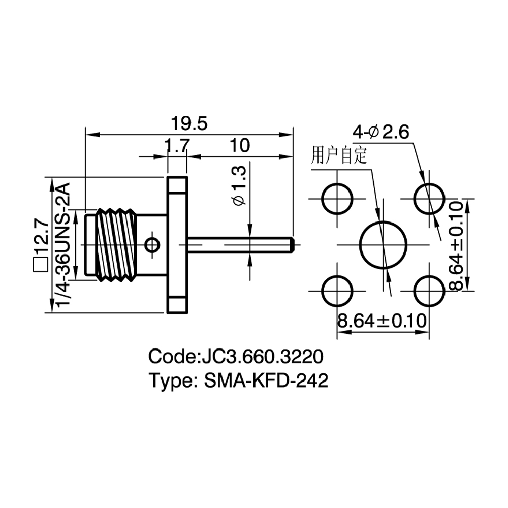 JC3.660.3220 SMA-KFD-242