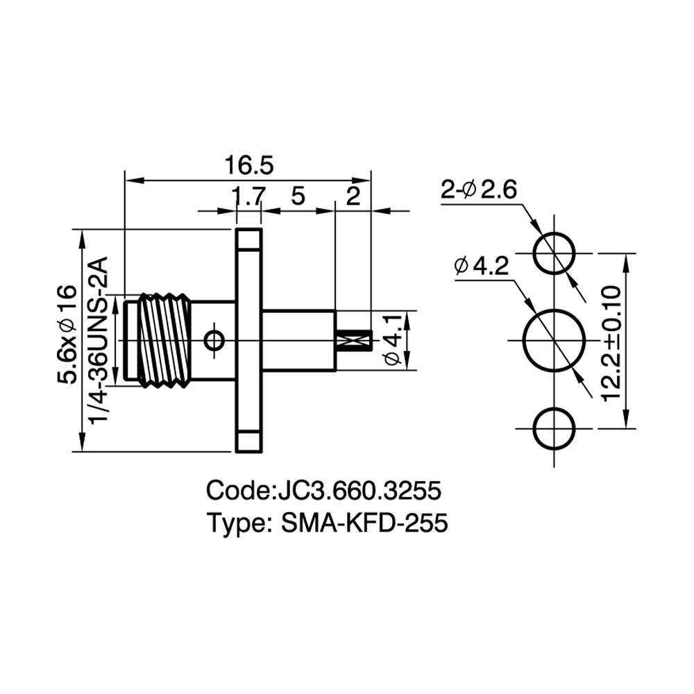 JC3.660.3255 SMA-KFD-255