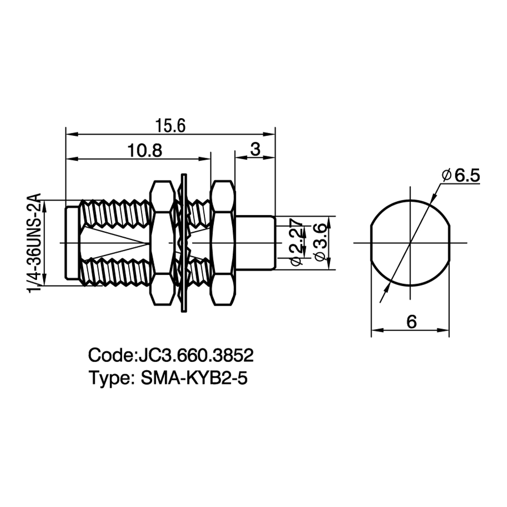 JC3.660.3852 SMA-KYB2-5