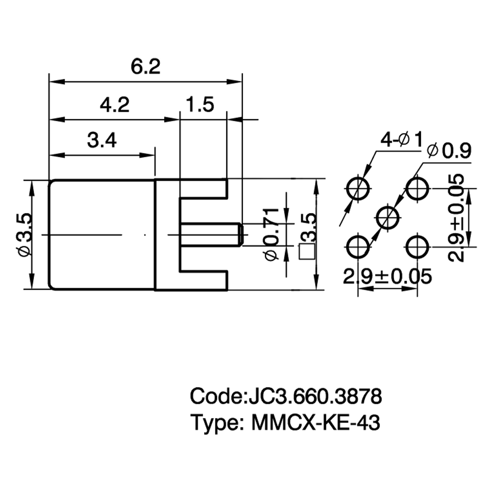 JC3.660.3878 MMCX-KE-43