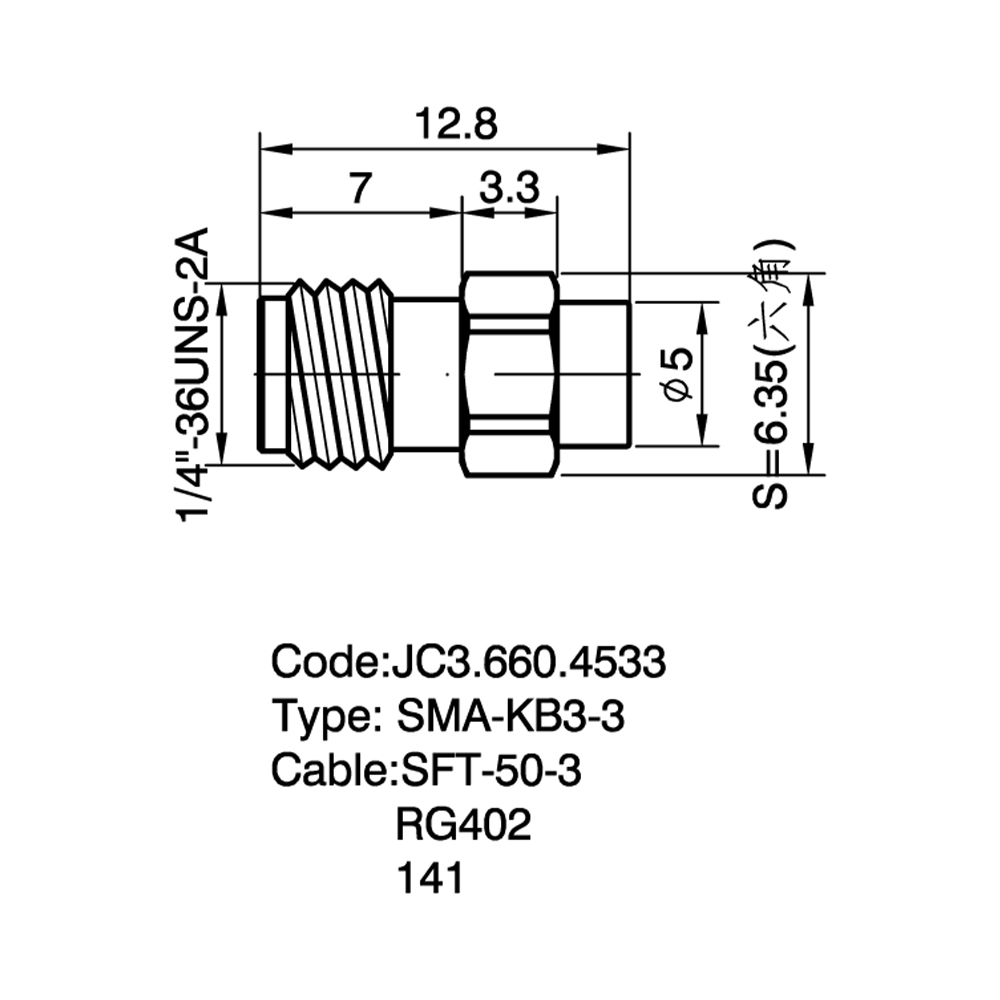 JC3.660.4533 SMA-KB3-3
