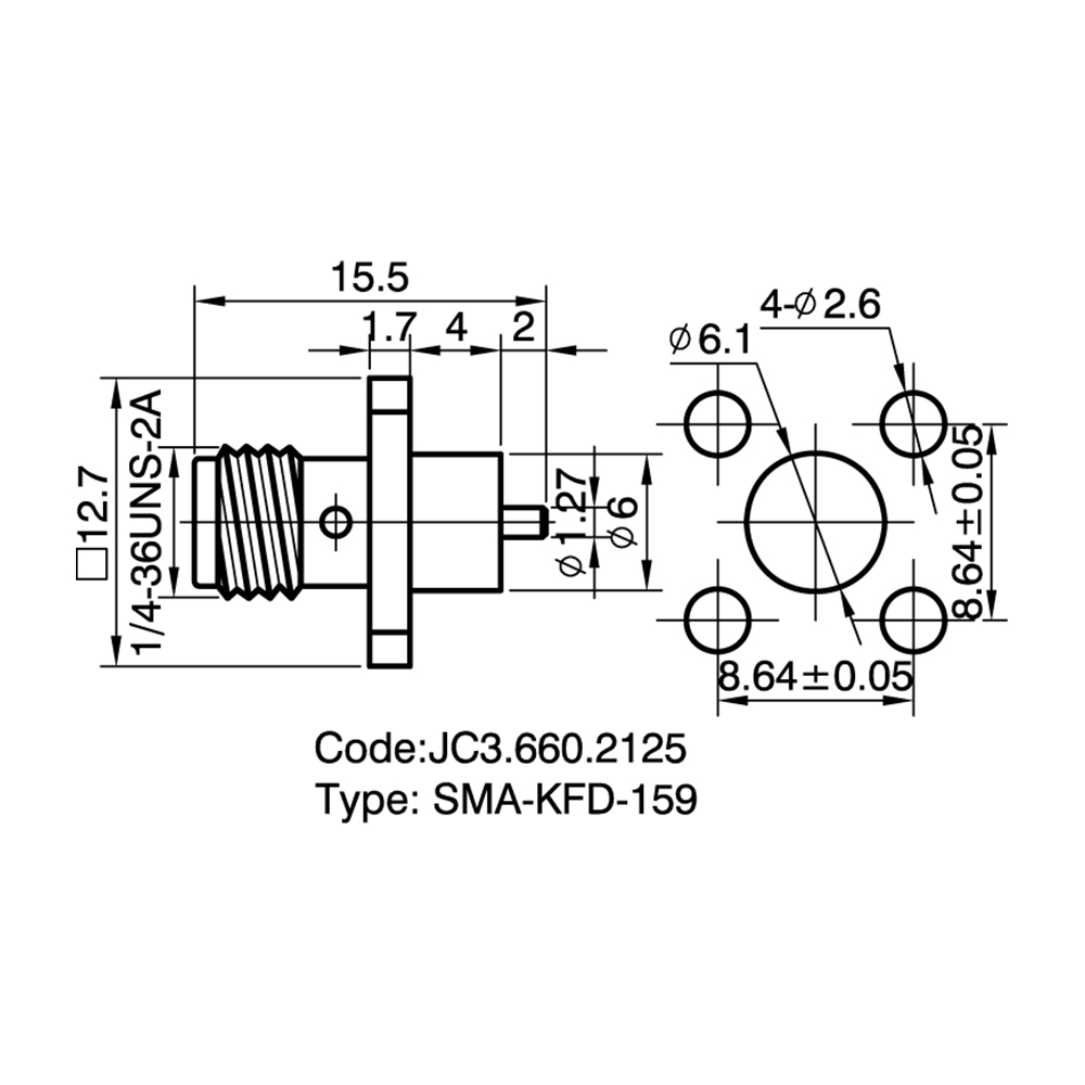 JC3.660.2125 SMA-KFD-159