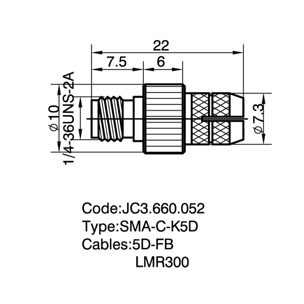 JC3.660.052 SMA-C-K5D