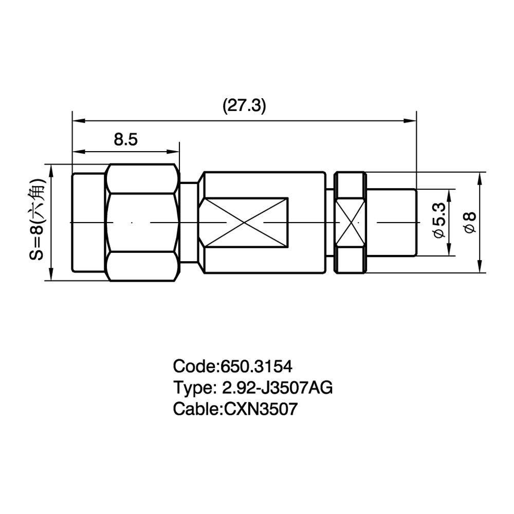 JC3.650.3154 2.92-J3507AG