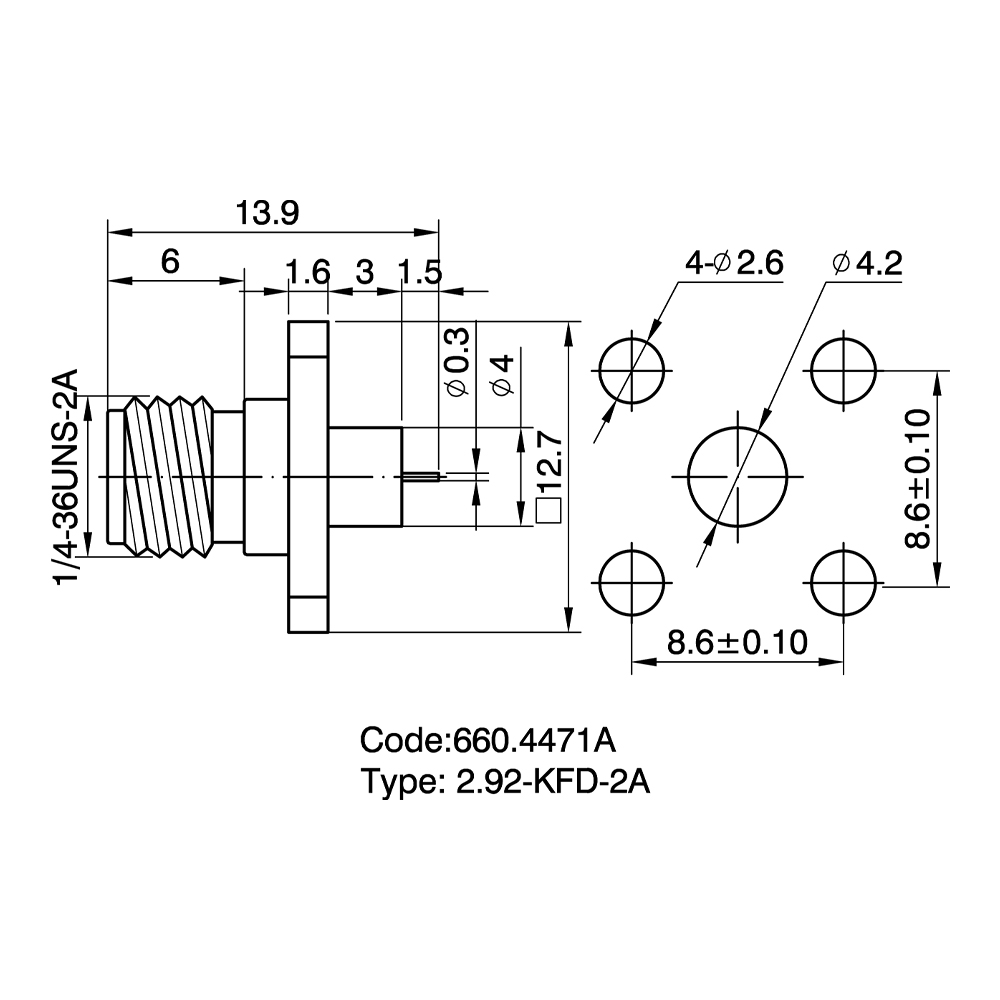 JC3.660.4471A 2.92-KFD-2A