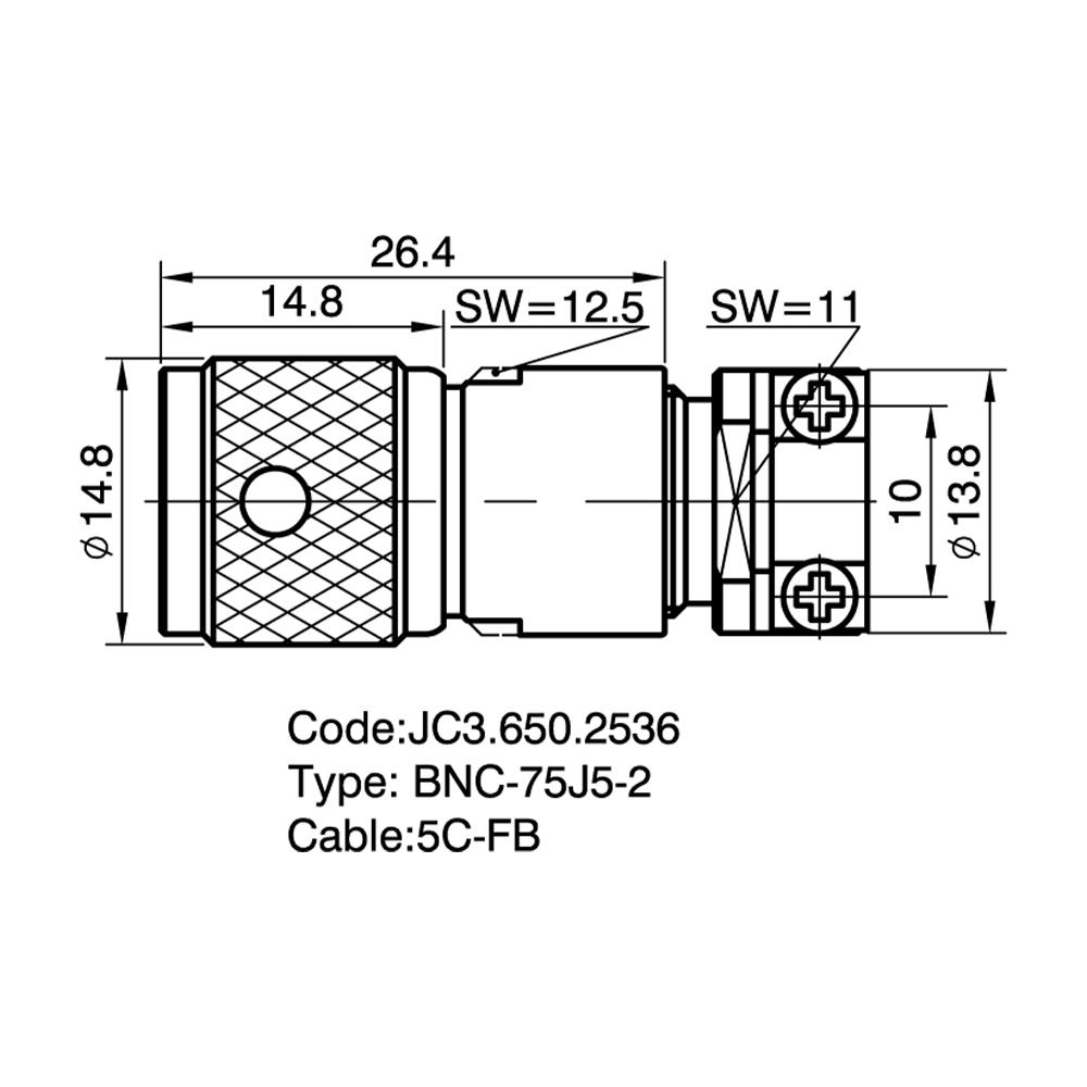 650.2536 BNC-75J5-2