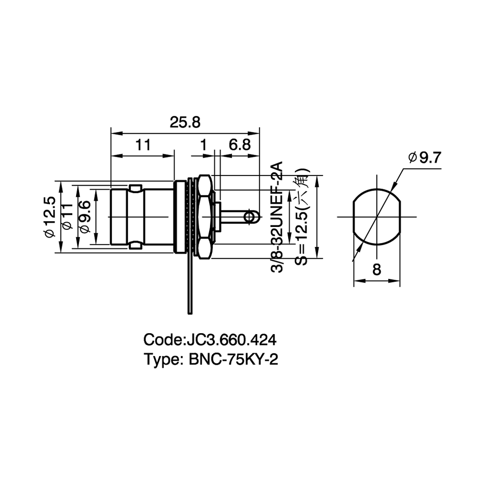 660.424 BNC-75KY-2